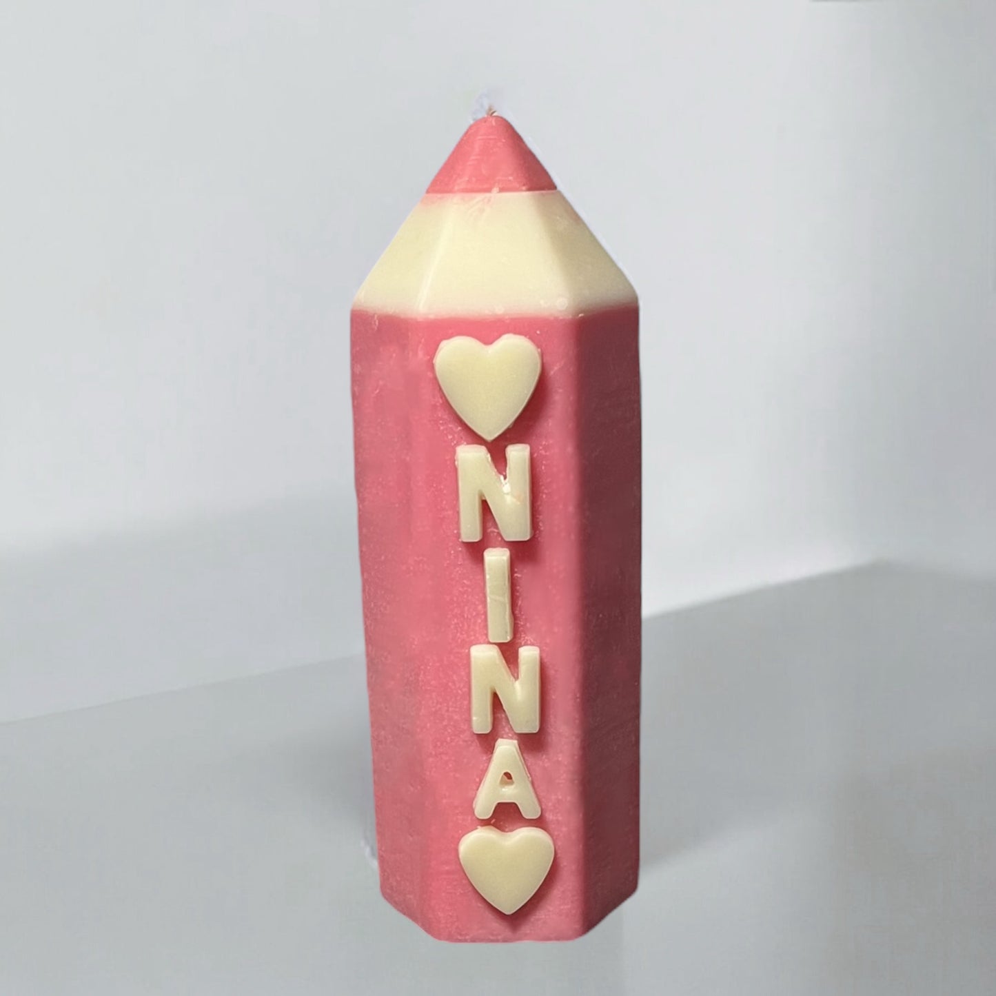 Bougie Crayon Personnalisé