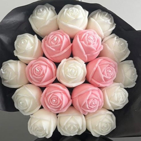 Bouquet de Roses XL en bougies