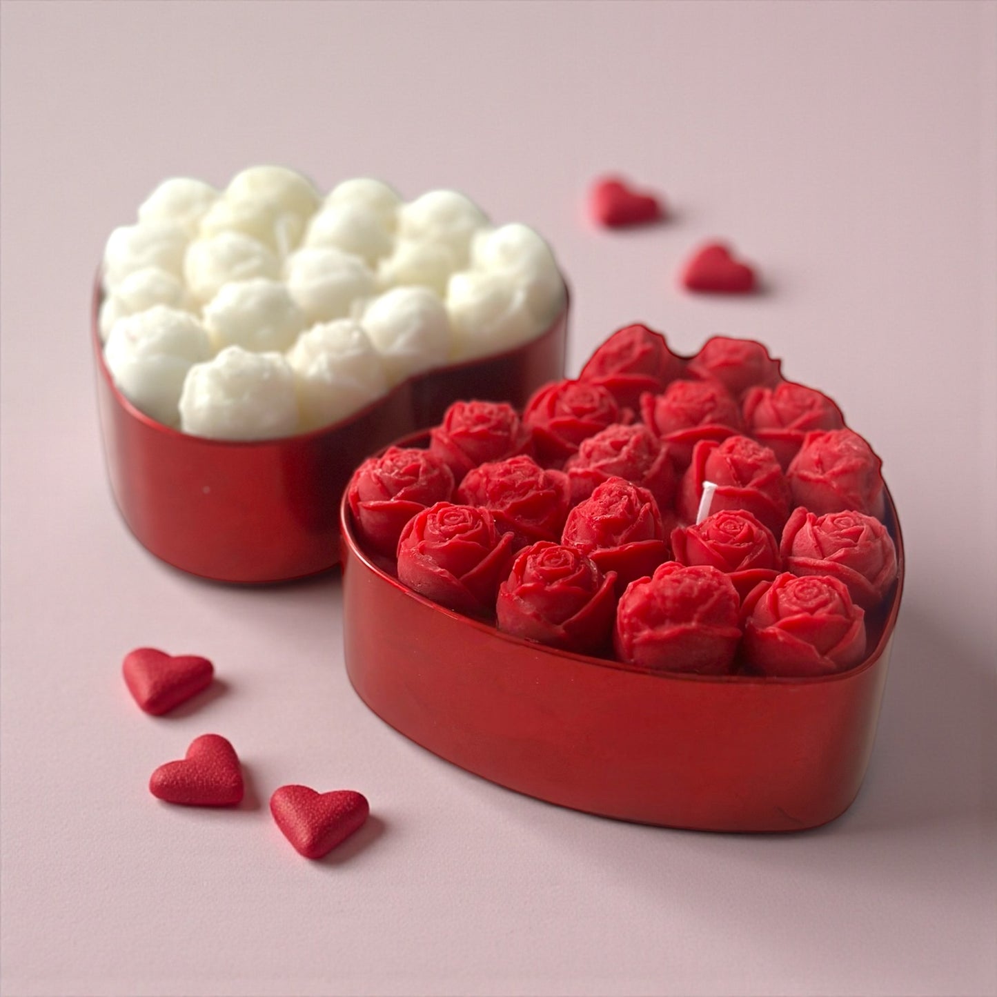Bougie Cœur de Roses