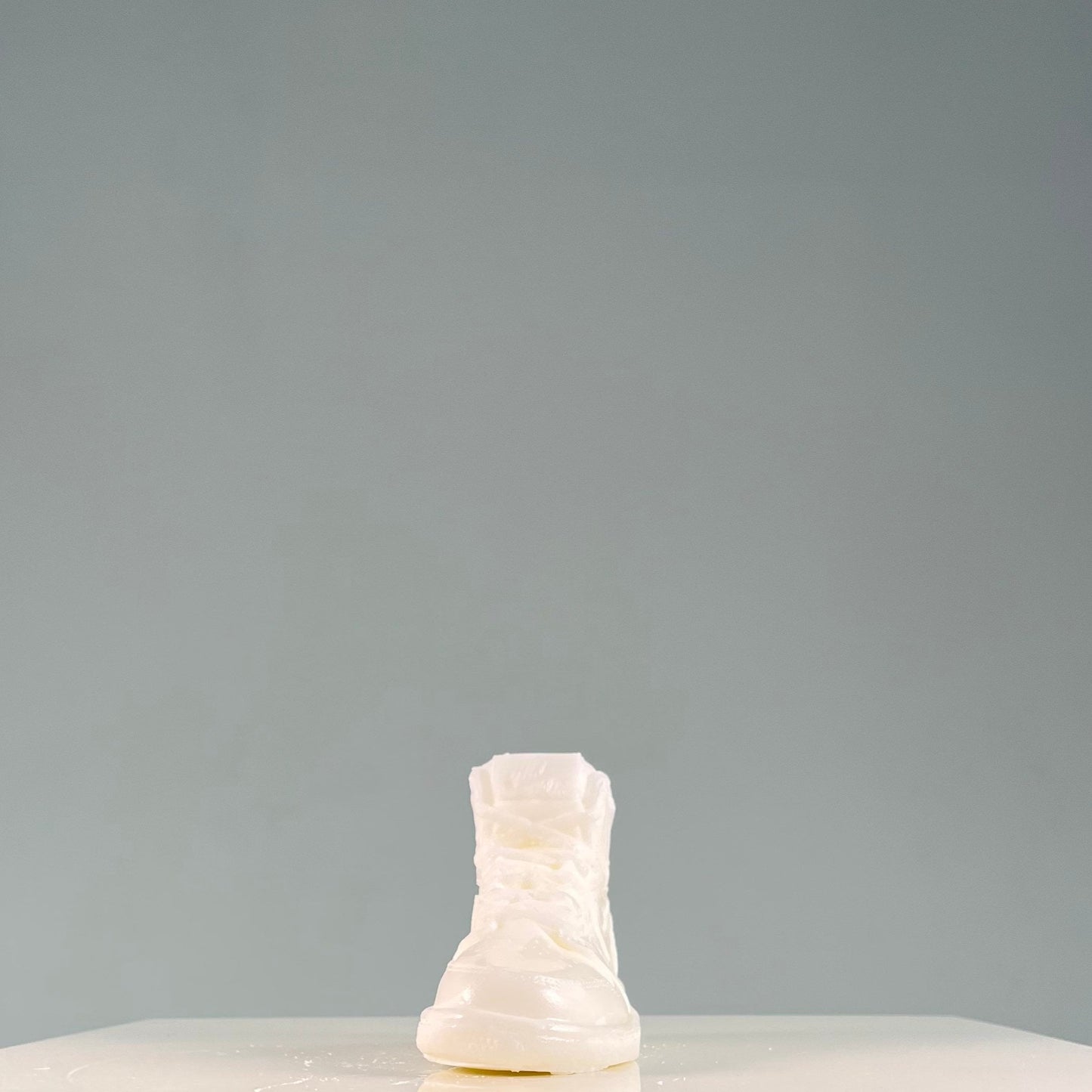 AJ1 OG Hi High Low Triple valentine’s day White Baby Candle Vegan Sneaker Bougie Basket 7,5 in