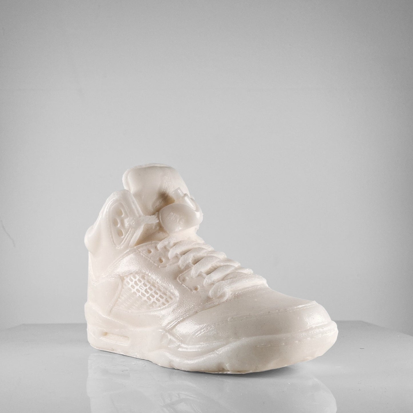 AJ5 OG Retro Vegan Sneaker Basket 25 cm 10 In Bougie