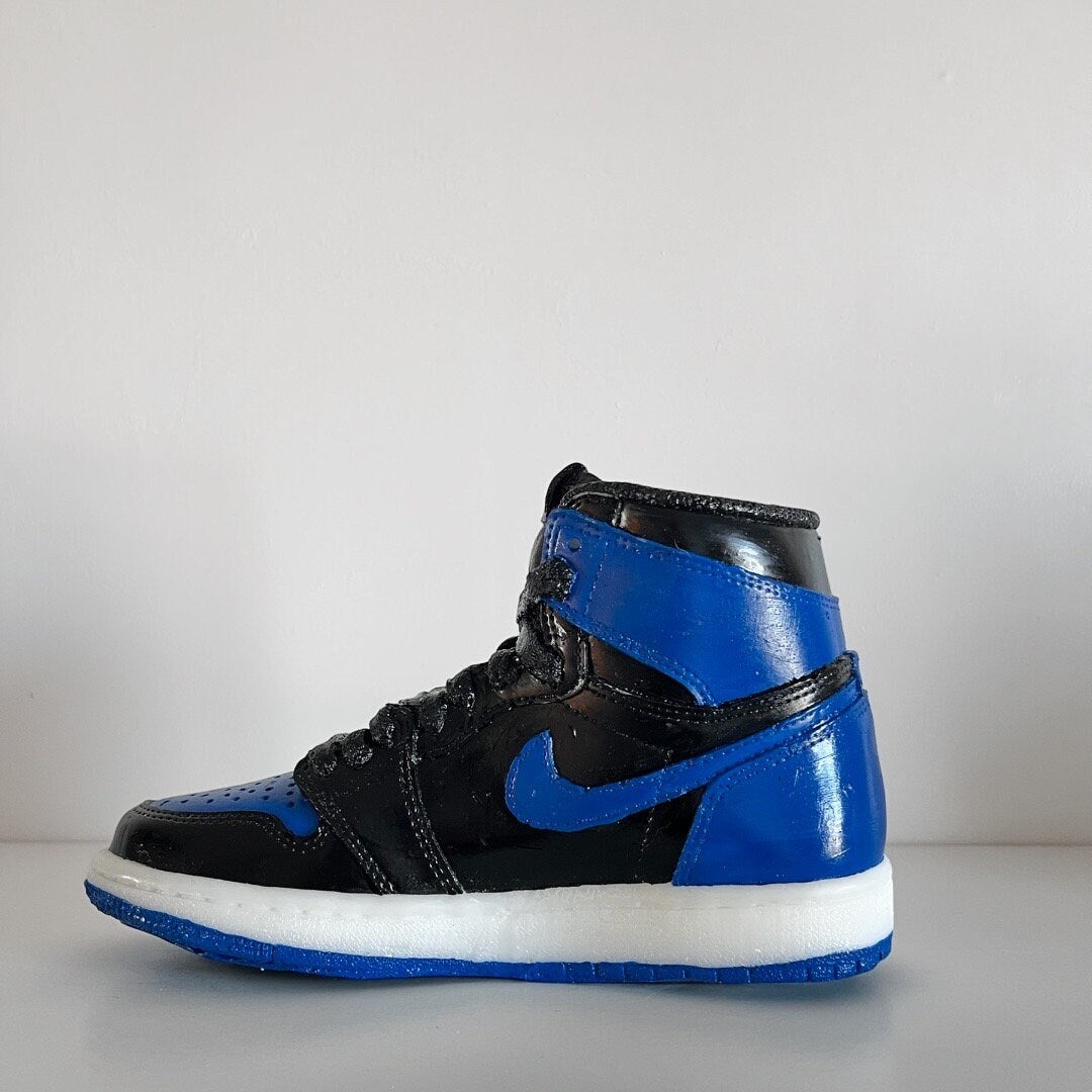 Candle AJ1 Retro 1 HI OG Royal Retro Vegan Sneaker 20 cm 7.5 In Bougie custom