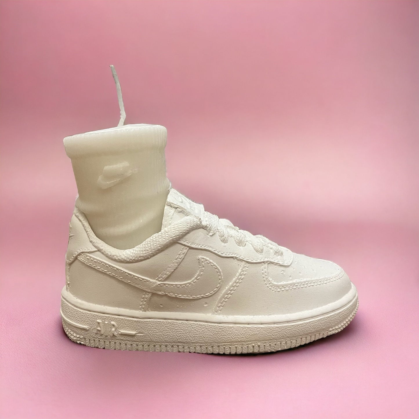 AF1 Sneakers Ceramic + Candle Sock support bougie sneakers Basket 8 in / 20 cm