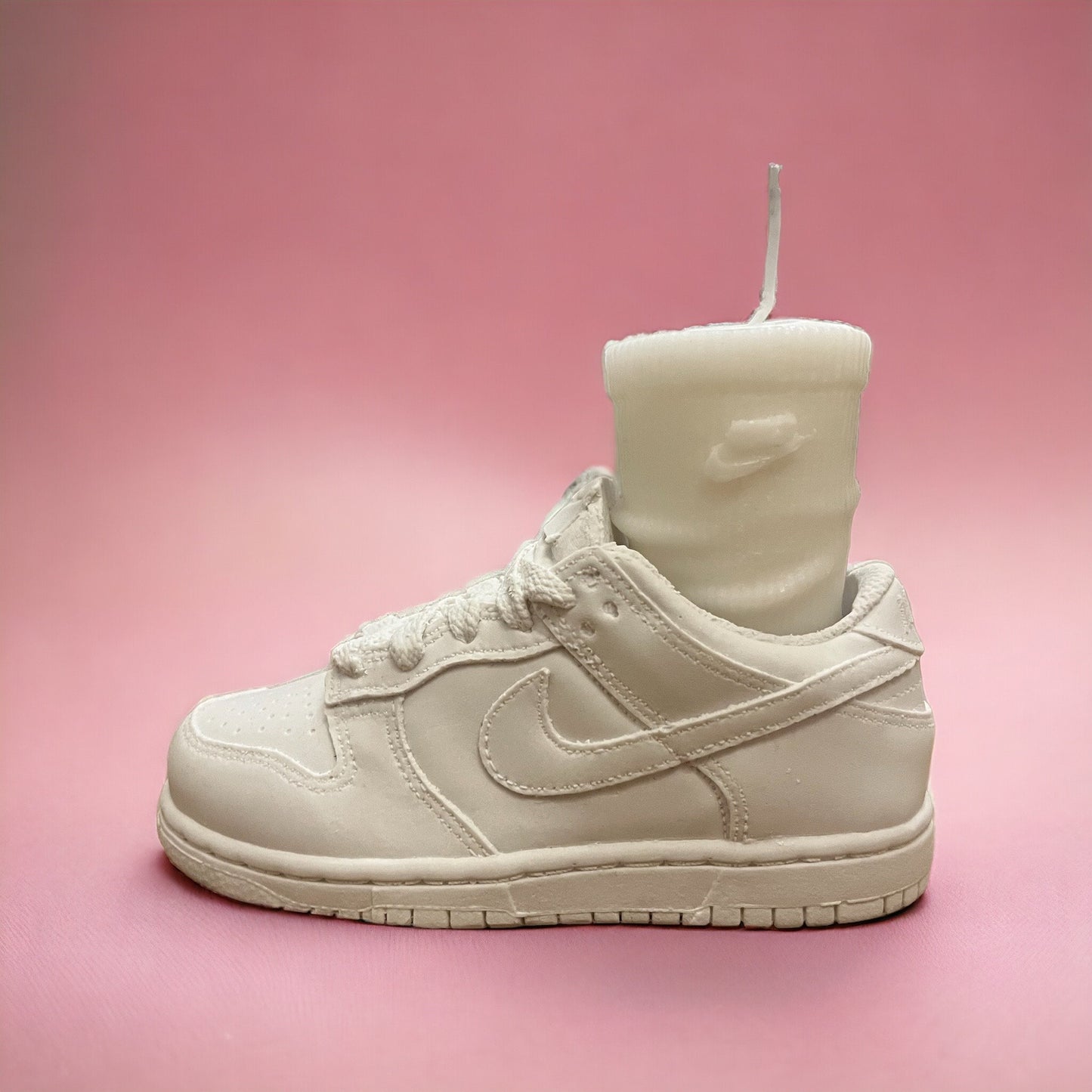 Dunk Low Sneakers Ceramic + Candle Sock support bougie sneakers Basket 8 in / 20 cm