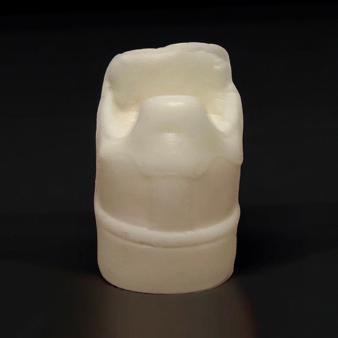 Campus White Candle Vegan Sneaker Bougie Basket 7 in / 20 cm