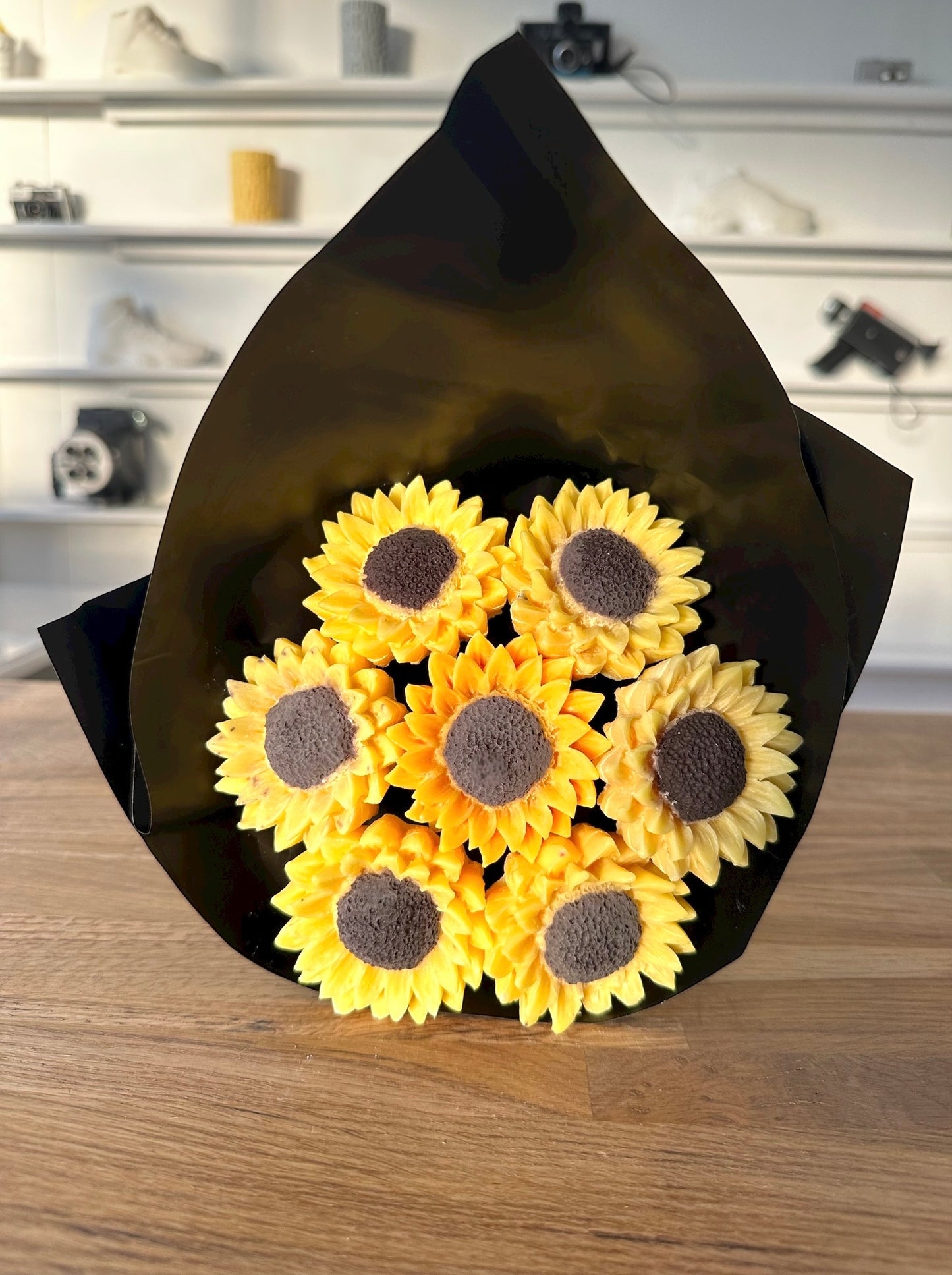 Bougie Bouquet de Tournesols
