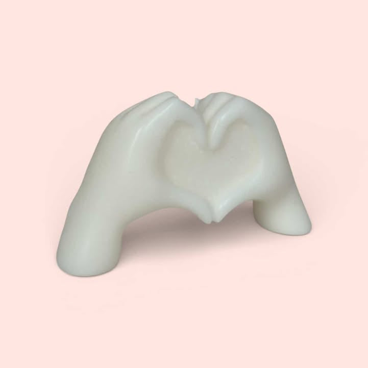 Bougie Mains de Cœur