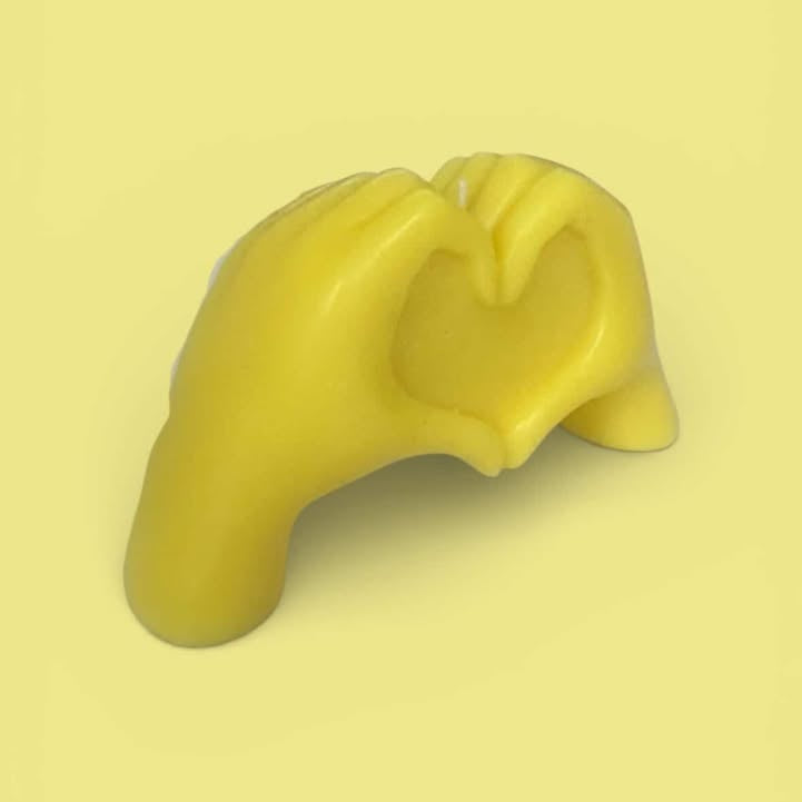 Bougie Mains de Cœur