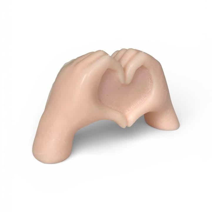 Bougie Mains de Cœur