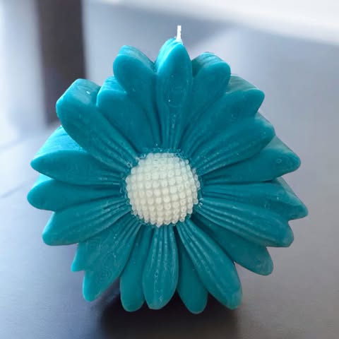 Bougie Marguerite Colorée