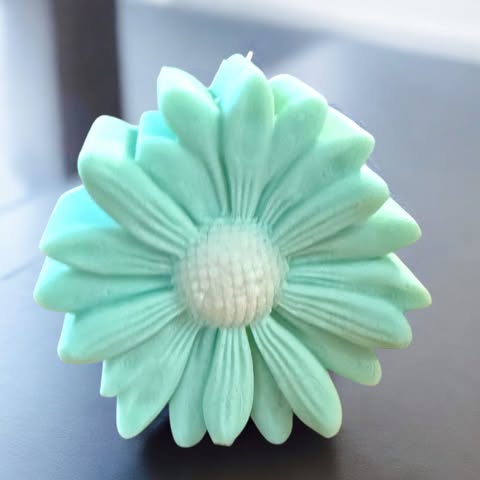 Bougie Marguerite Colorée