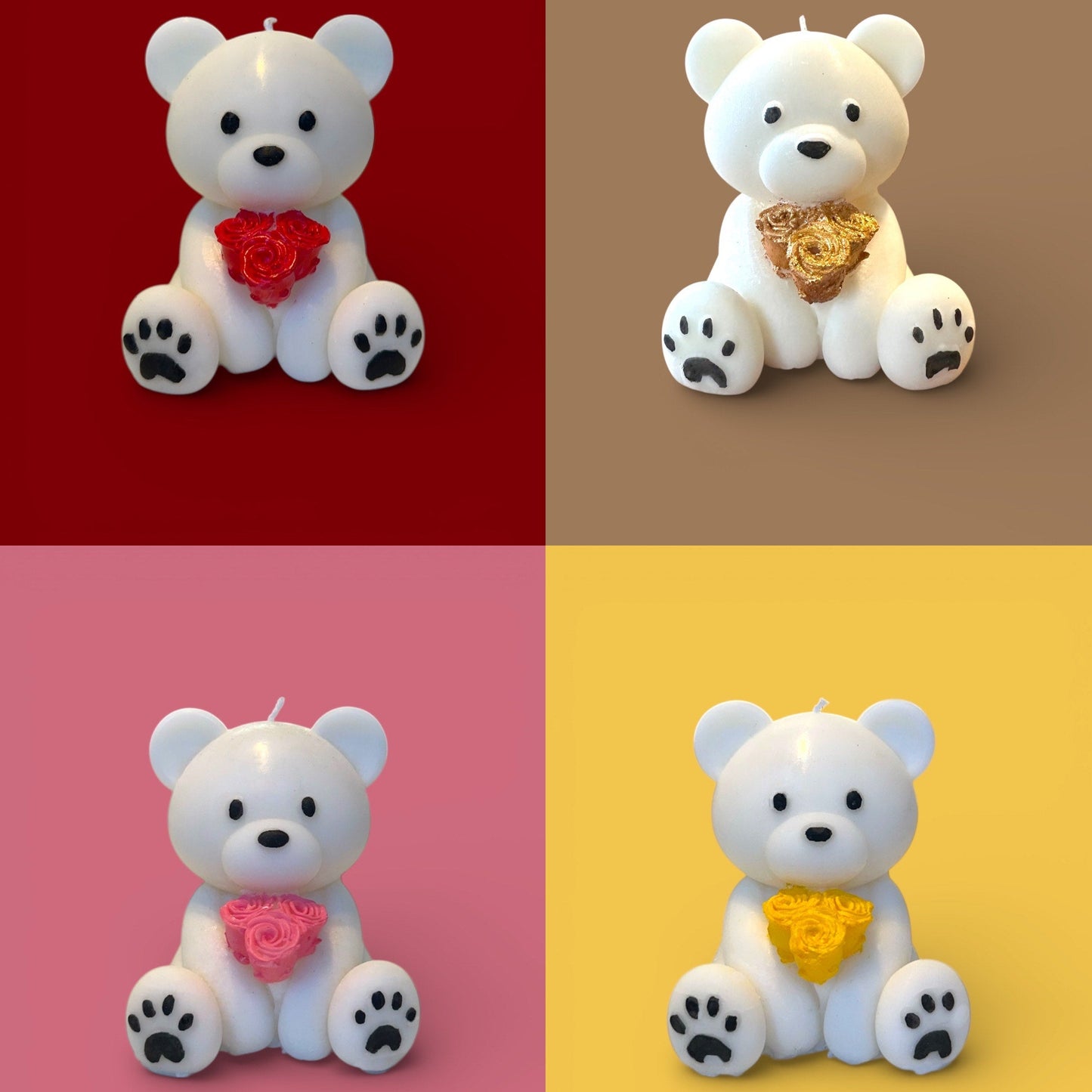 L'Ourson aux Trois Roses