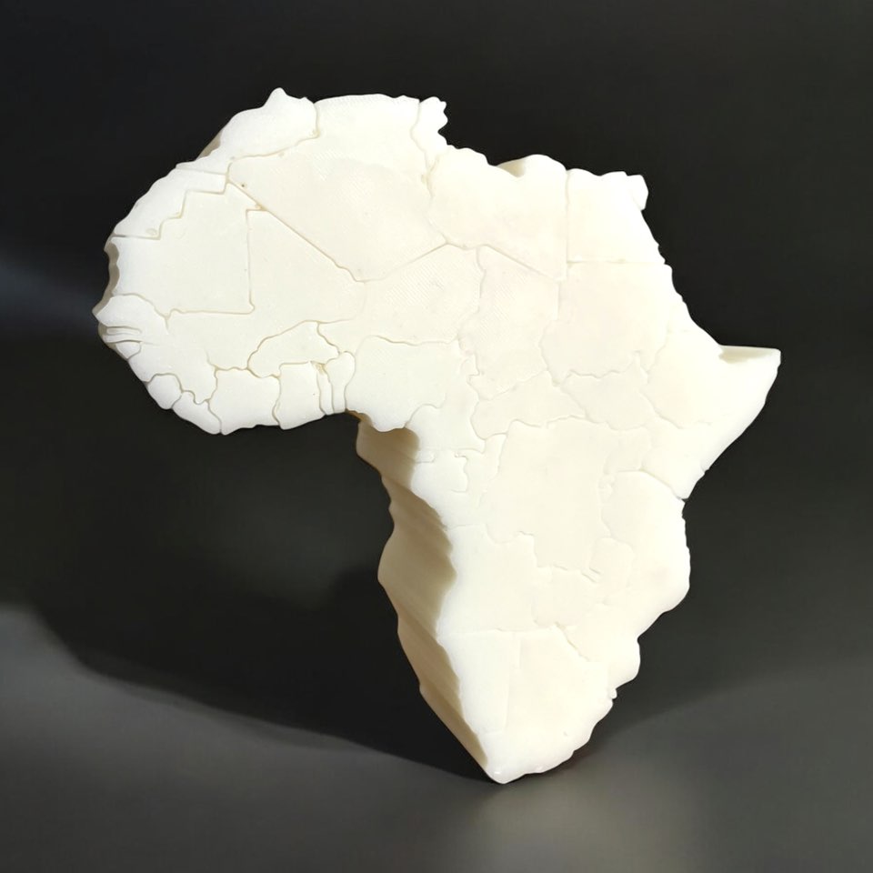 Bougie Carte Africa