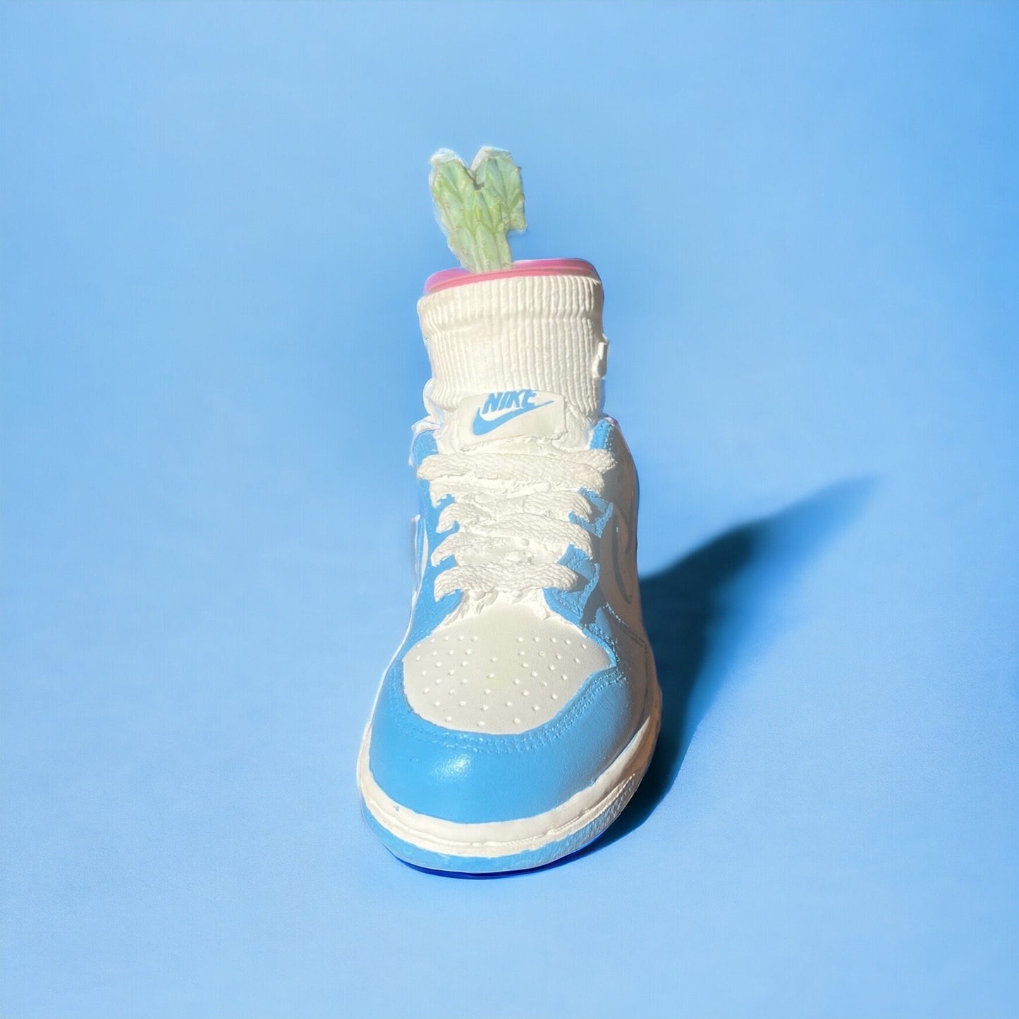 Dunk Low Carolina Sock planter pot de fleurs ceramic Sneakers 8 in / 20 cm