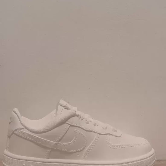 AF1 Sneakers Ceramic + Candle Sock black swoosh    support bougie  sneakers  Basket  8  in / 20 cm