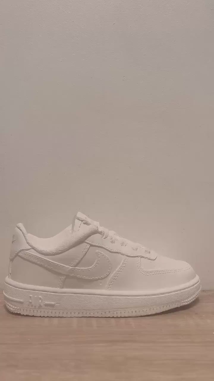 AF1 Sneakers Ceramic + Candle Sock black swoosh    support bougie  sneakers  Basket  8  in / 20 cm