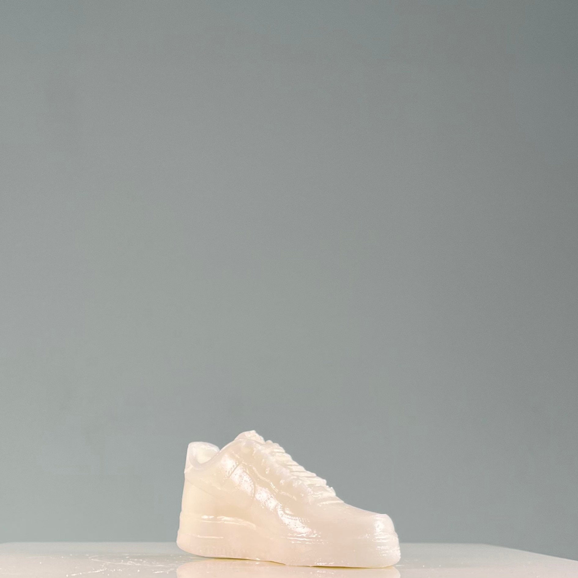 AF1 Low Triple White Candle Vegan Sneaker Bougie Basket 7 in