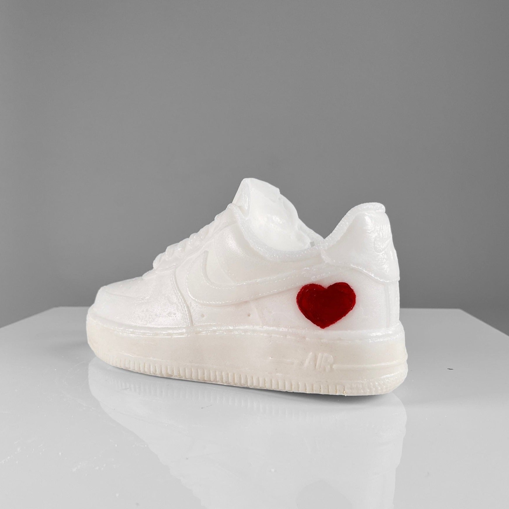 Candle AF1 Low valentine's day OG Retro Vegan Sneaker Basket 25 cm 10 In Bougie