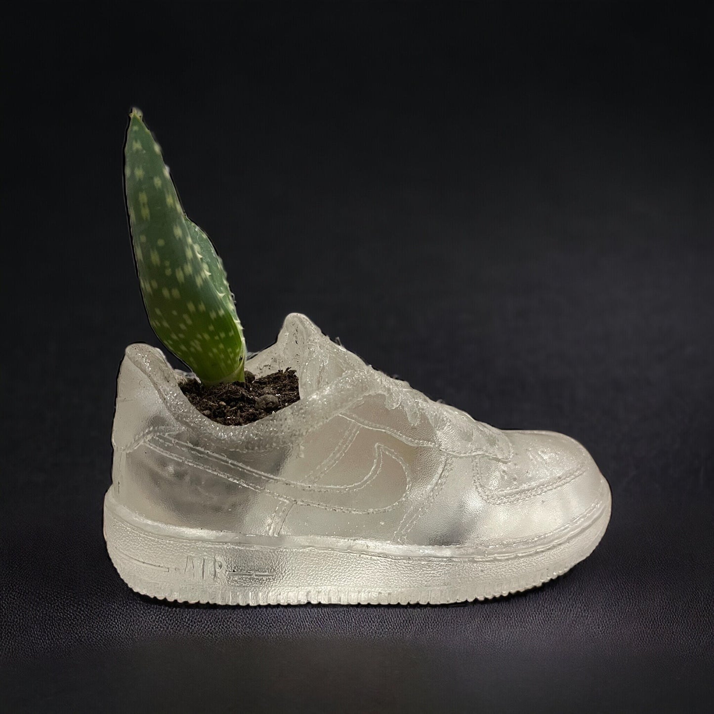 AF1 planter pot de fleur Low résine AF1 sneakers Basket 8 in / 20 cm