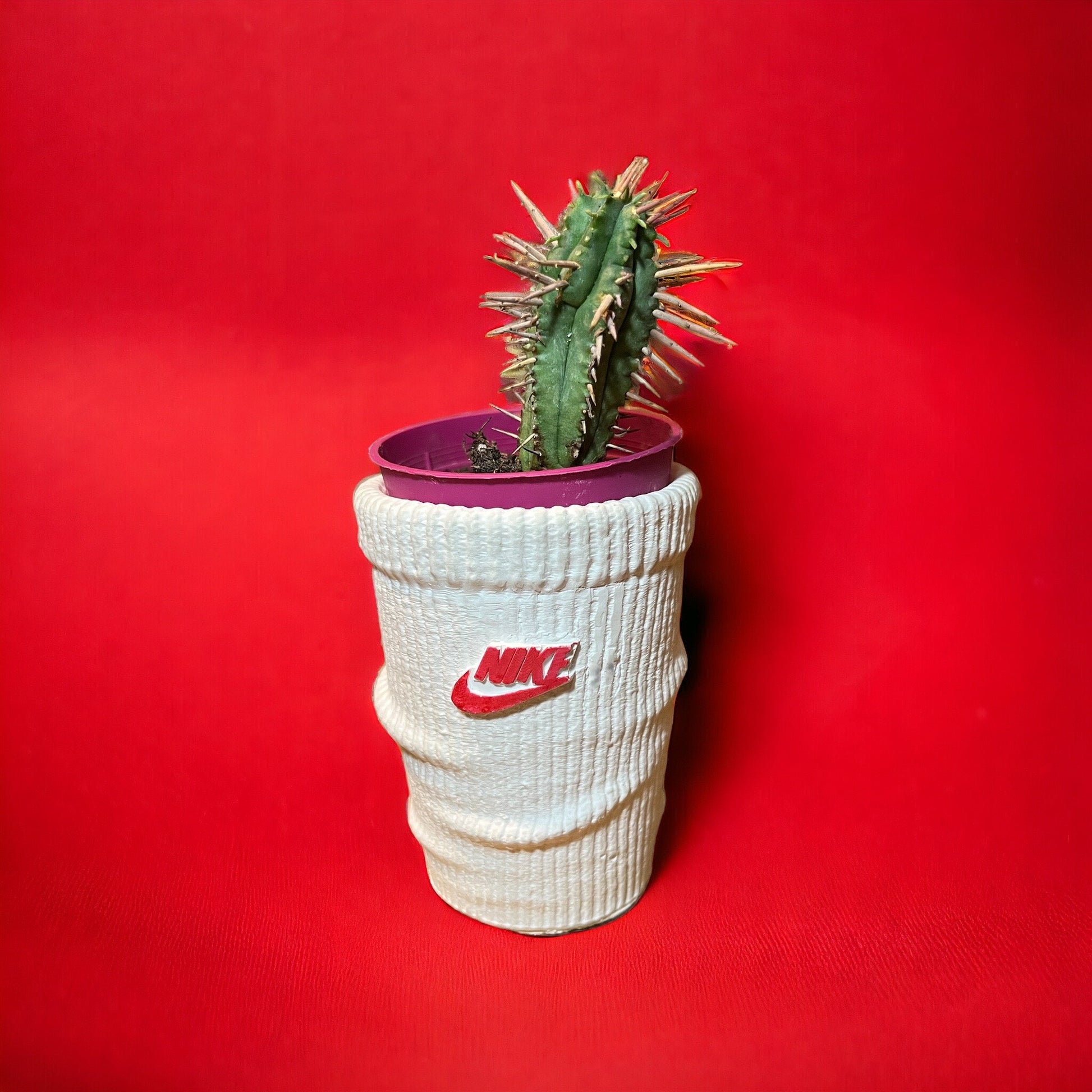 Dunk Low Sock planter pot de fleurs ceramic Sneakers valentine's day 8 in / 20 cm
