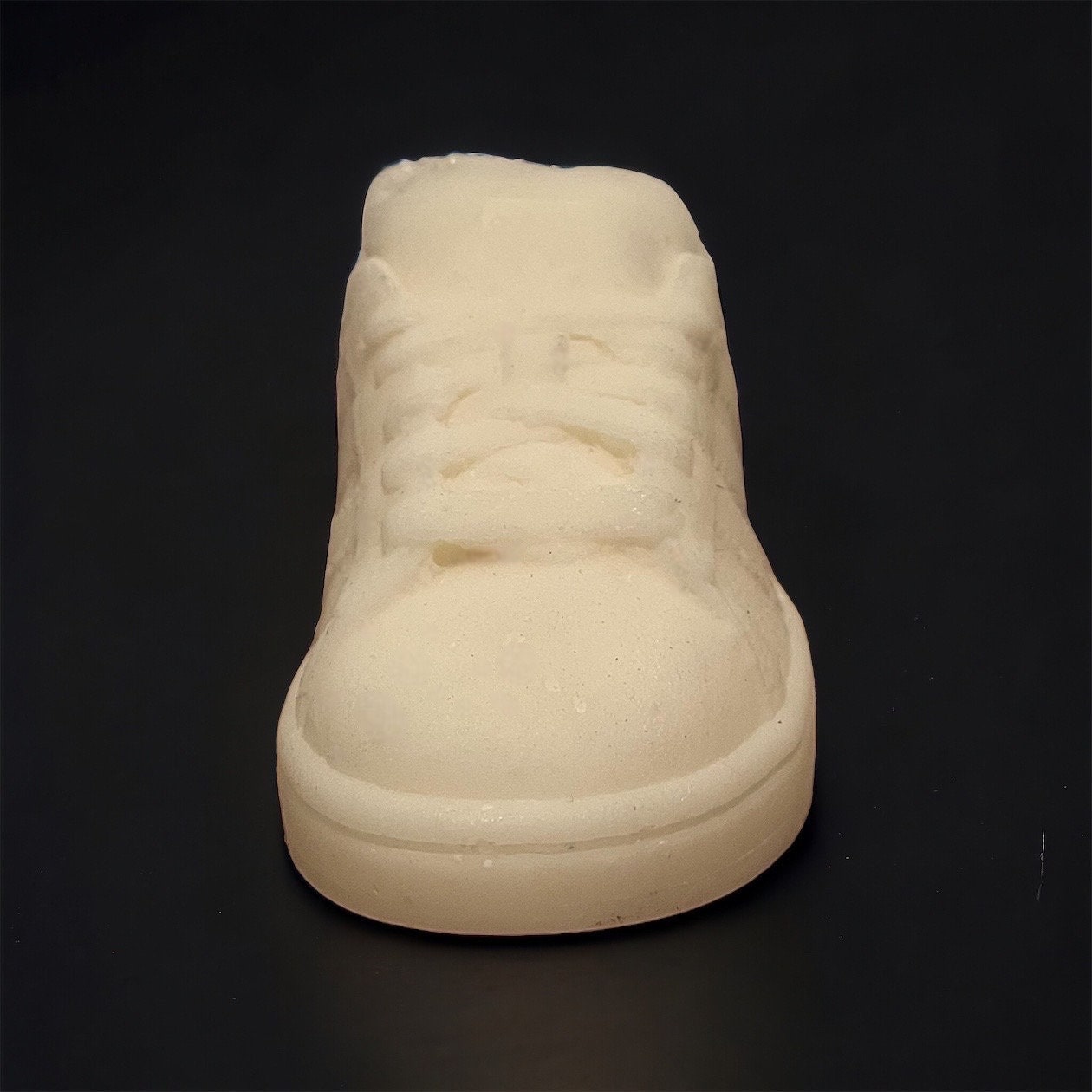 Campus White Candle Vegan Sneaker Bougie Basket 7 in / 20 cm